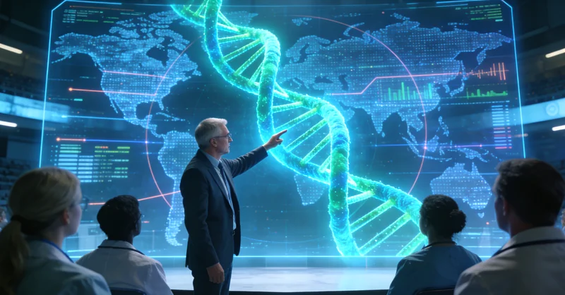 鹤壁子宫内膜癌病理切片显微镜下