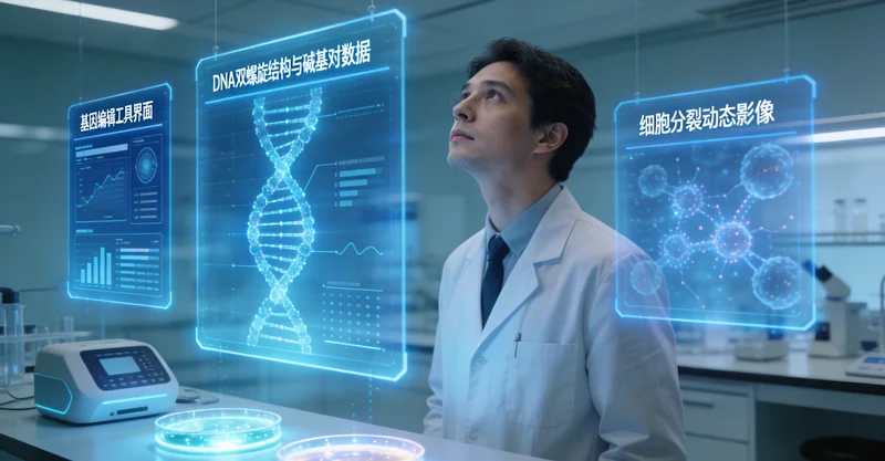 深圳生物信息分析师进行基因数据