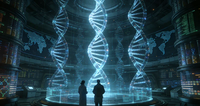 乐陵基因检测实验室技术人员进行