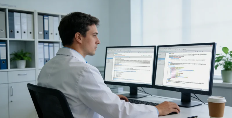 临清家庭遗传咨询场景，医生与家