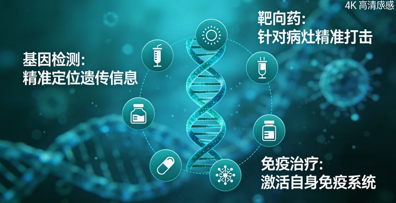 广州医疗概念图展示基因导向的淋