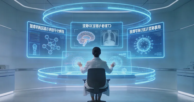 防城港肿瘤科医生与患者讨论基因