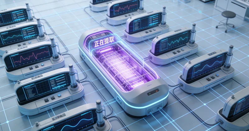 临湘护士进行无创基因检测采样