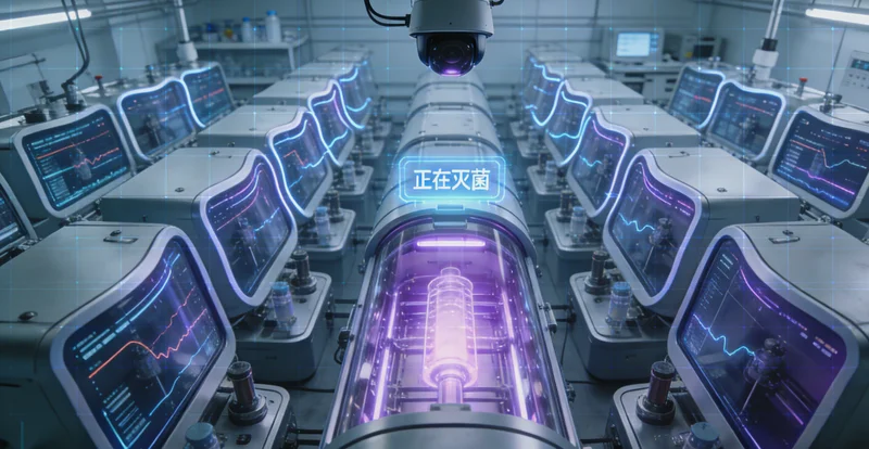 东台年轻夫妇在家中一起查看基因