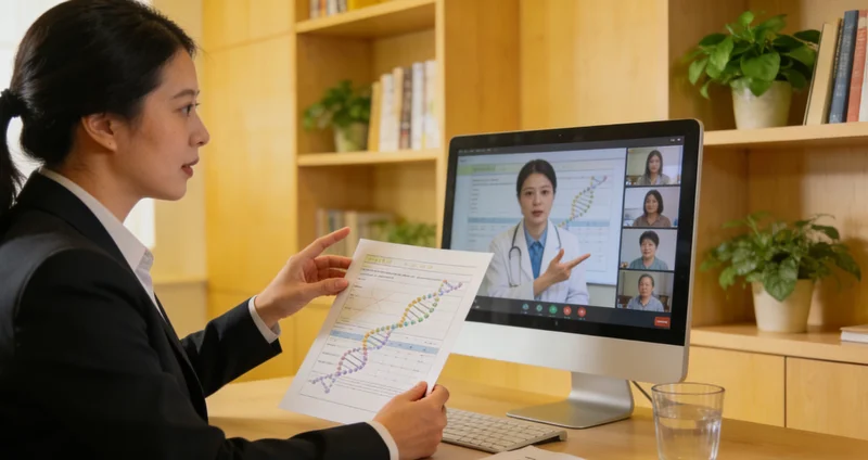 海城市遗传咨询师与家庭面对面沟