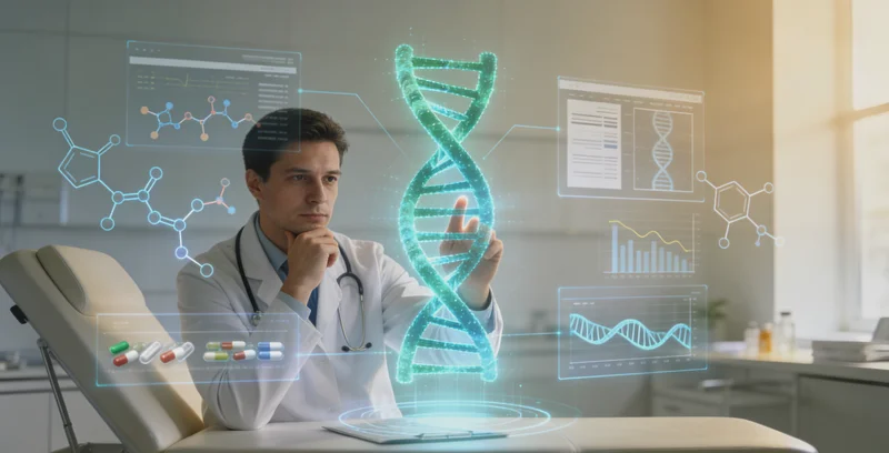 龙泉家庭共同查看基因检测报告并