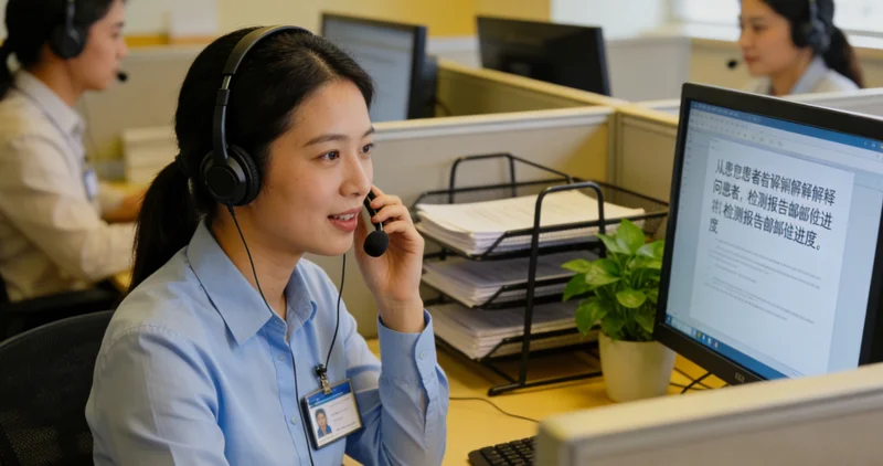 福州家庭共同查看基因检测报告并