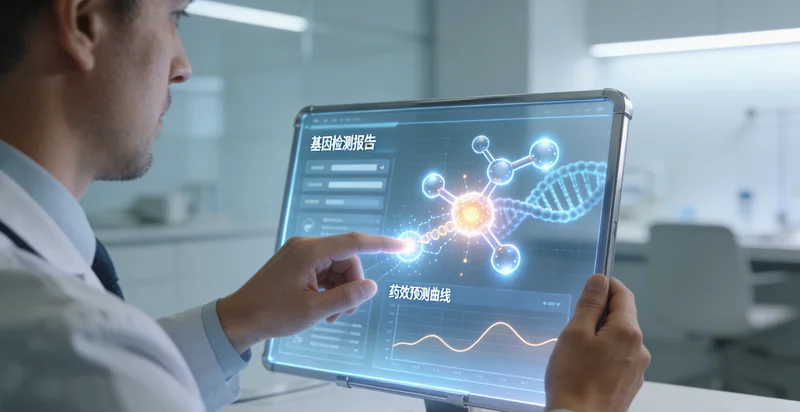 阿荣旗居民与医生共同查看解读基