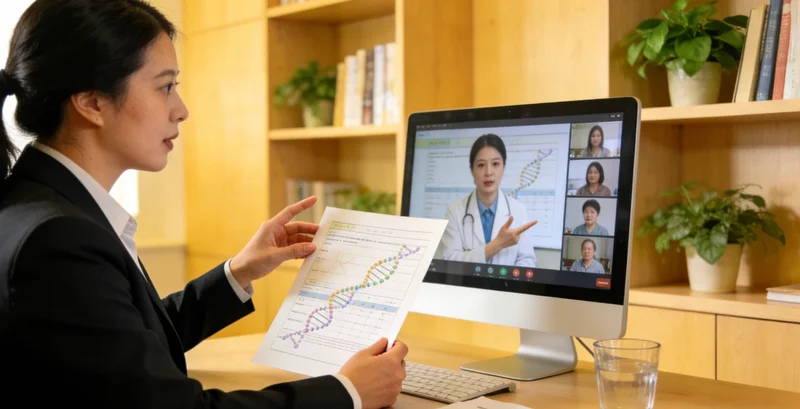 温馨家庭沟通场景