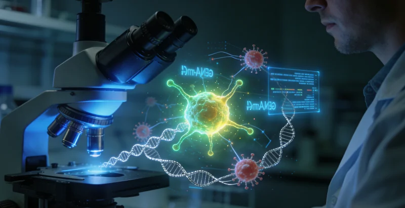 深圳女性与医生查看基因检测报告