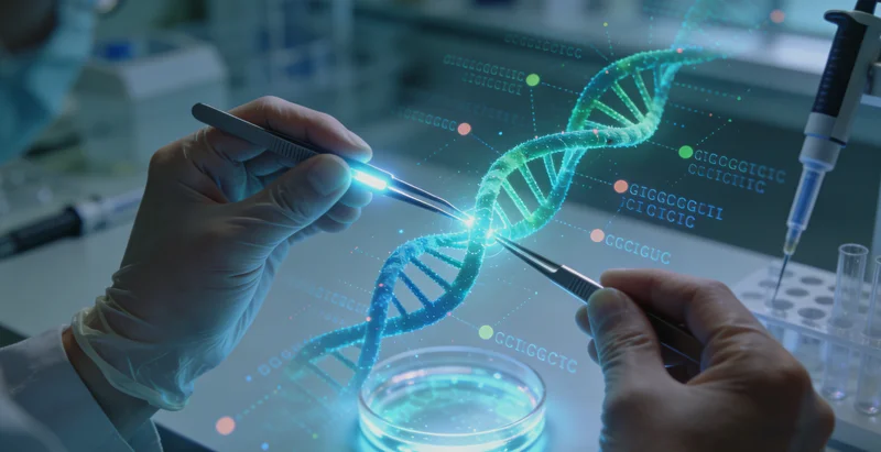 玉林家庭共同查看基因检测报告并