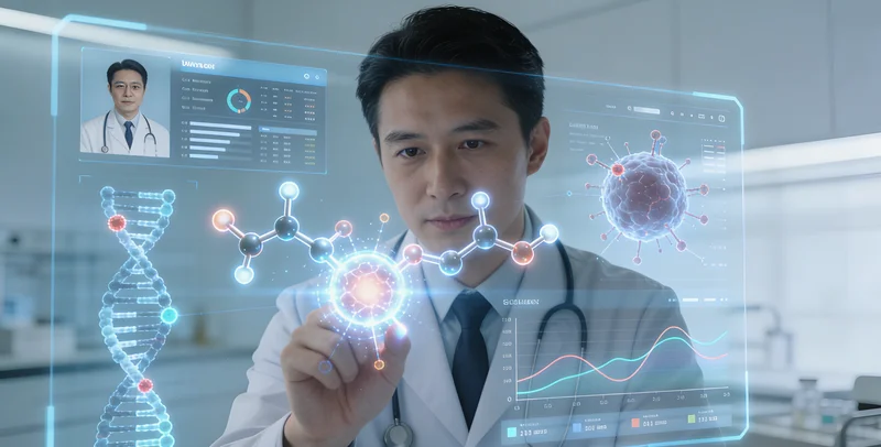 格尔木医生与患者家属沟通基因检