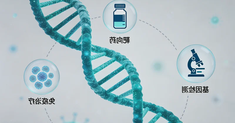 高平医生与患者共同查看基因检测