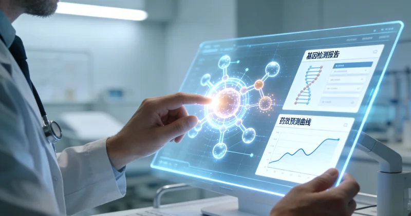 长沙乳腺癌MRD检测原理示意图