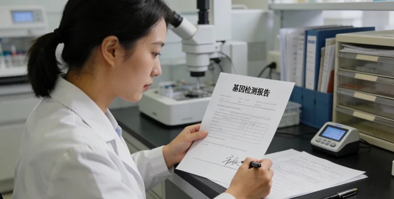 宜春网约车司机查看基因检测报告