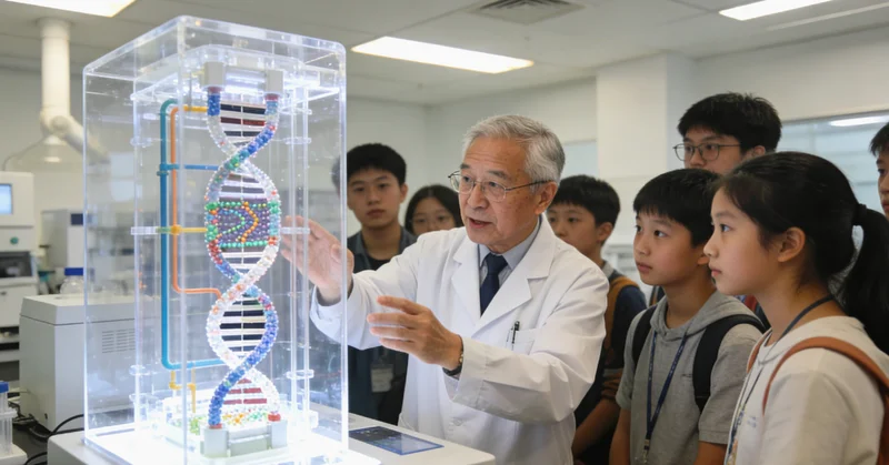 凌海遗传咨询师为先心病家庭讲解