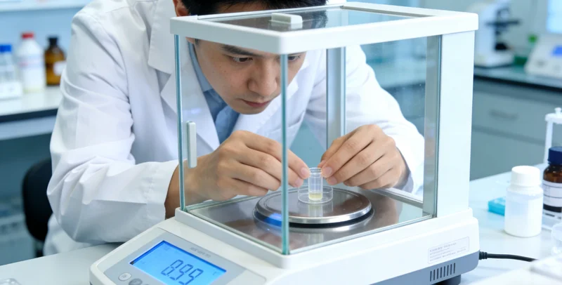 临床基因检测实验室内部工作场景