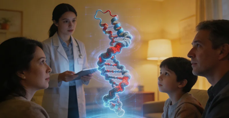 蚌埠遗传咨询师向家庭解读基因检