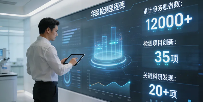 京山家庭共同查看基因检测报告并