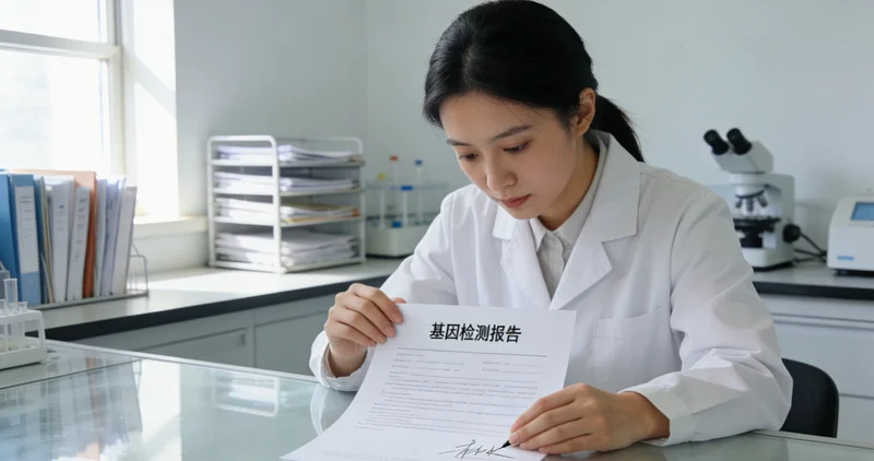 梅河口专业机构解读基因检测报告