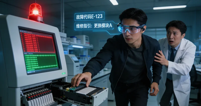 铁门关医院专业医生进行胃镜检查