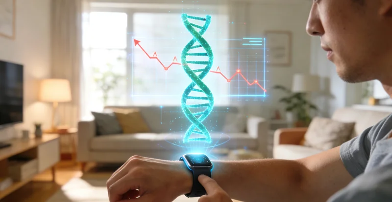 西宁家庭成员讨论基因检测与健康