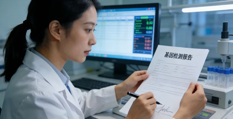 察右前旗基因检测报告与DNA模