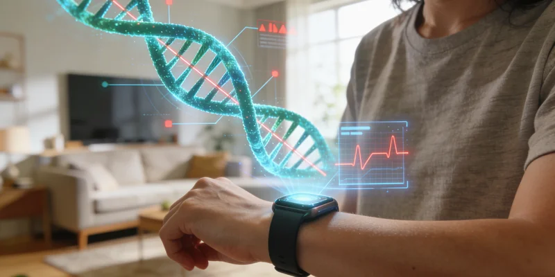 高邮医生与患者家属讨论基因检测