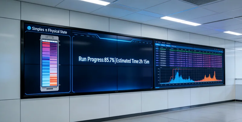 东港现代化基因测序实验室内部