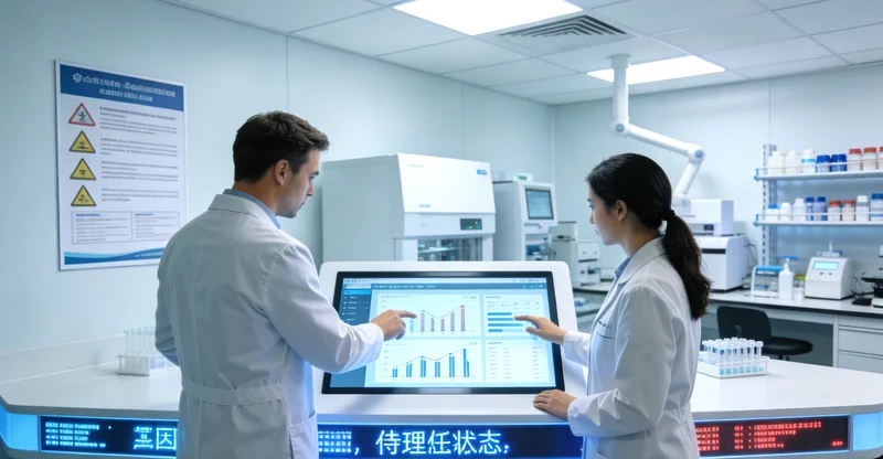 青州基因检测采样流程实拍