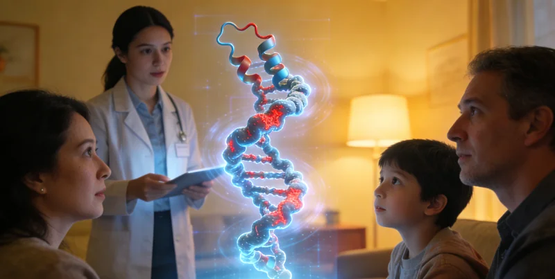 张家港女性与医生进行遗传咨询沟