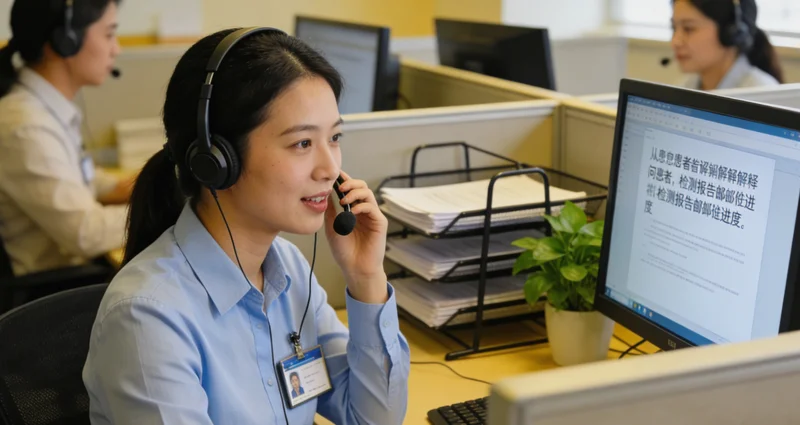 普宁遗传咨询师与家长解读基因检