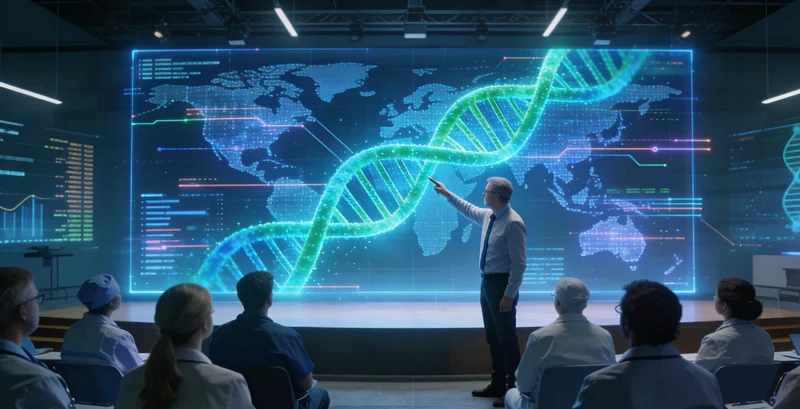 奈曼医生与患者进行基因检测前咨