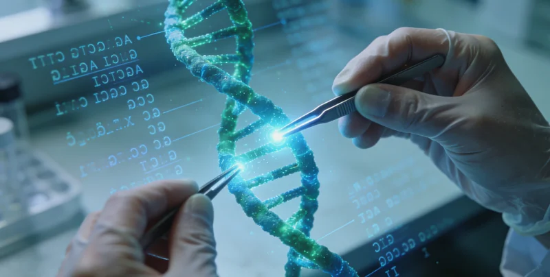 常宁实验室技术员进行基因测序分