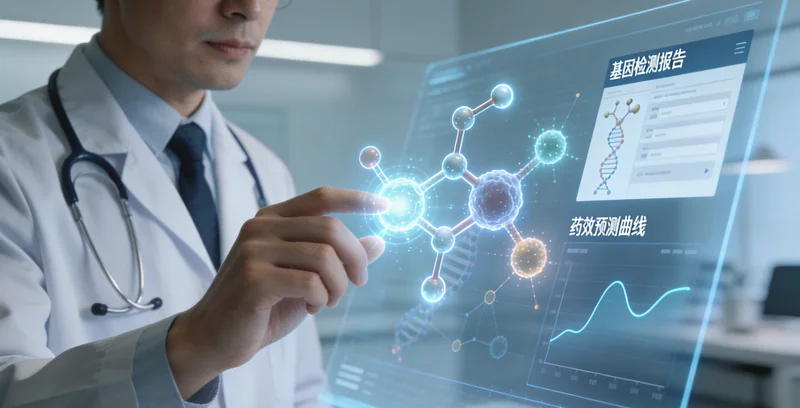 科左中旗基因检测实验室工作场景