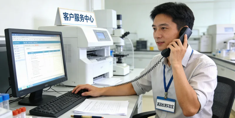 阜阳医生与患者沟通基因检测报告