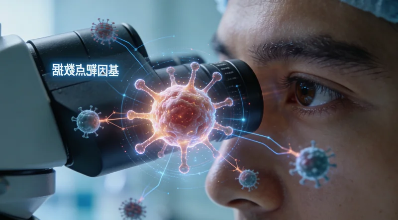 形象化的家族遗传图谱展示概念图