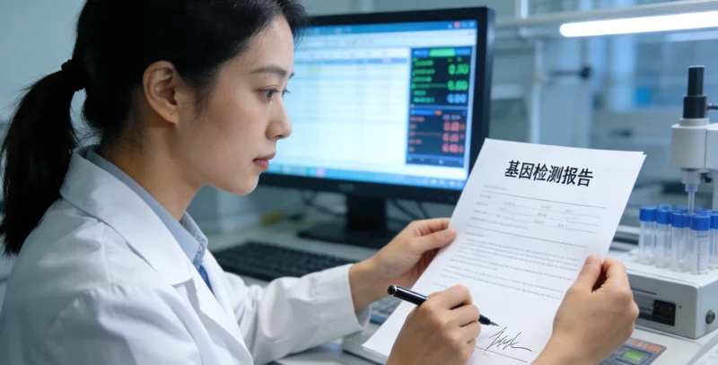 峨眉山基因检测报告专业解读场景