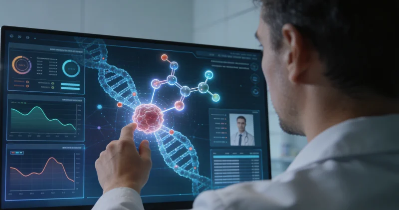 高密医院医生与患者家属解读基因
