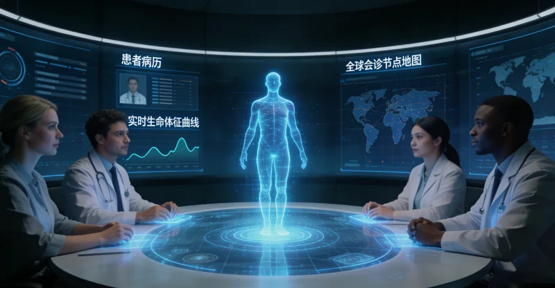 共青城神经外科医生与患者家属沟