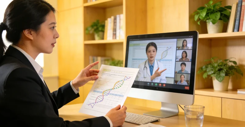 东苏旗遗传咨询师与家庭沟通家族