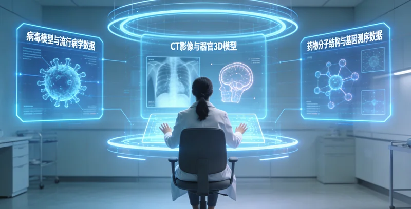 象征东苏旗健康与科技融合的美好