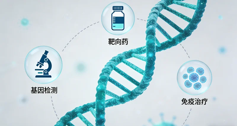 句容医生与患者沟通肺癌基因检测