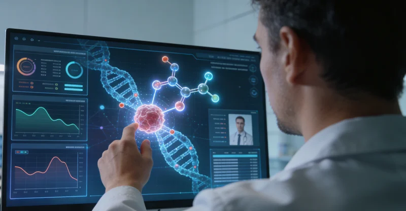 佳木斯肿瘤科医生与患者解读基因