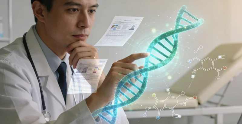 廉江医生与肠癌患者家属解读基因