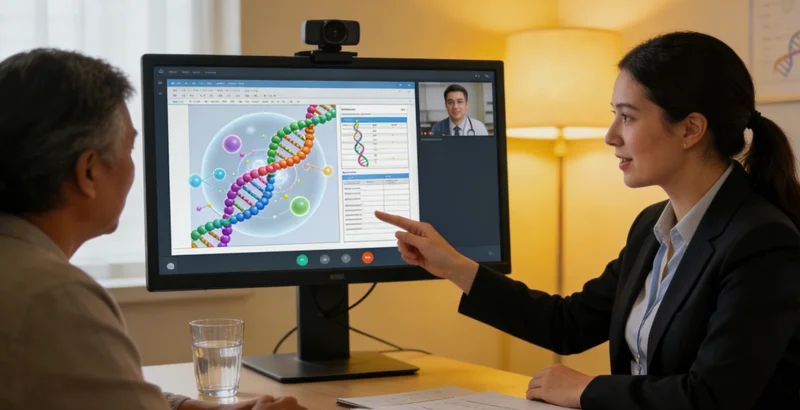 万宁遗传咨询师与家庭面对面沟通