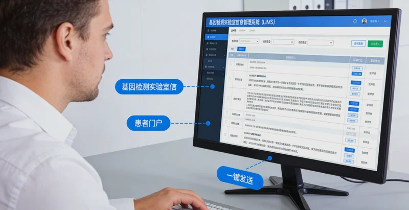 会理家庭共同查看基因健康检测报