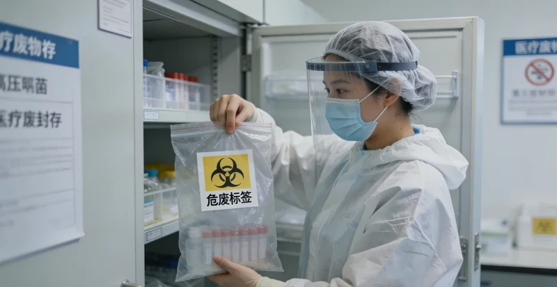 医护人员在荔浦社区进行健康科普