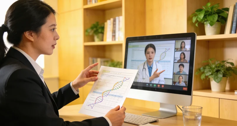 赤壁遗传咨询师解读基因检测报告