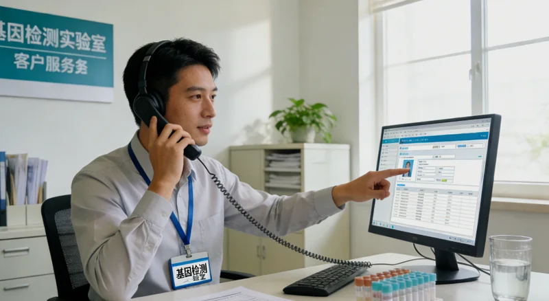 北镇市民在医院进行遗传咨询了解